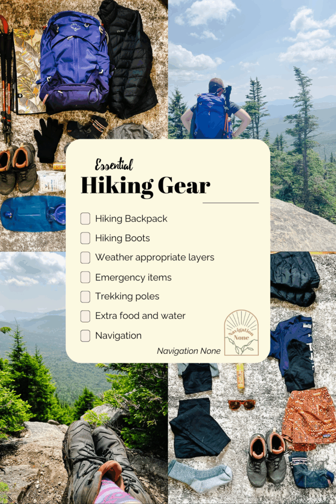 essential hiking gear for beginners